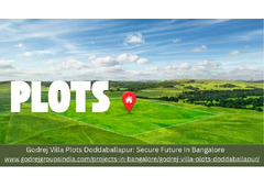 Godrej Villa Plots Doddaballapur: Secure Future In Bangalore