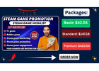 Steam Game Wishlist Boost Organically with Expert Promotion Services