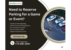 Need to Reserve Parking for a Game or Event?