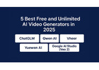 Top 5 AI Tools to Transform Your Work and Creativity in 2025