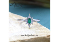 Buy Green Onyx Jewelry by Akrati Jewels Inc